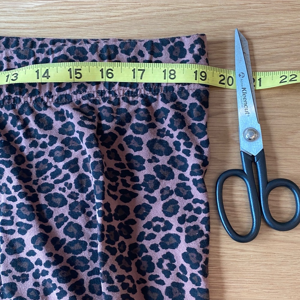 Leopard pattern plus size leggings - Picture 4 of 7